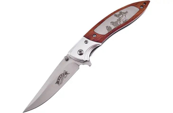 Frost Wolf Linerlock A/O Folding Knife